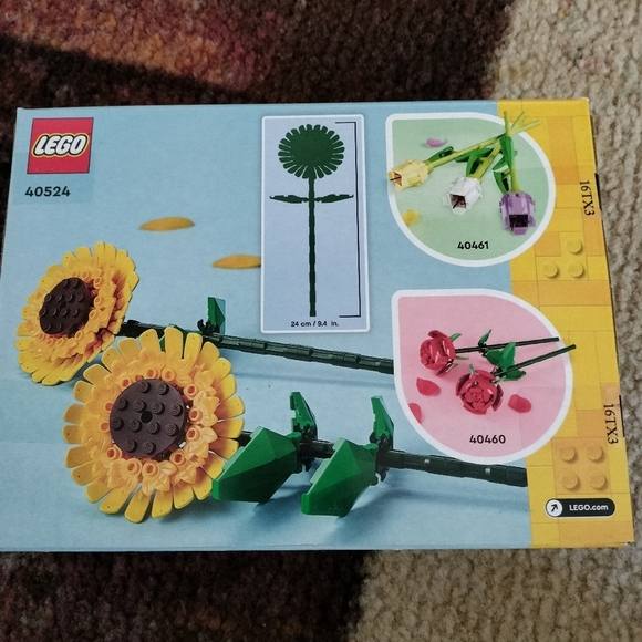 Lego Roses, Tulips,  Sunflowers, Daffodils, Lotus + Cherry Blossoms Flow… - Picture 5 of 15